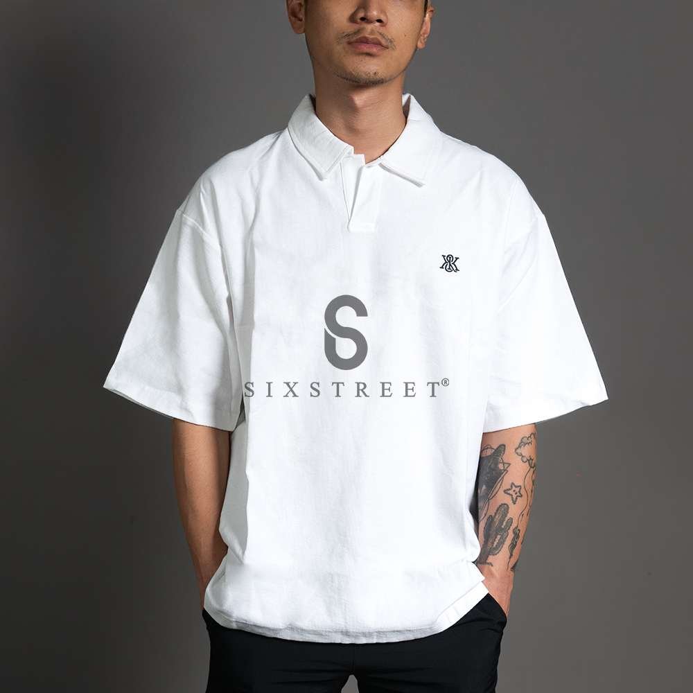 KITH Polo Shirt Nelson Pullover White