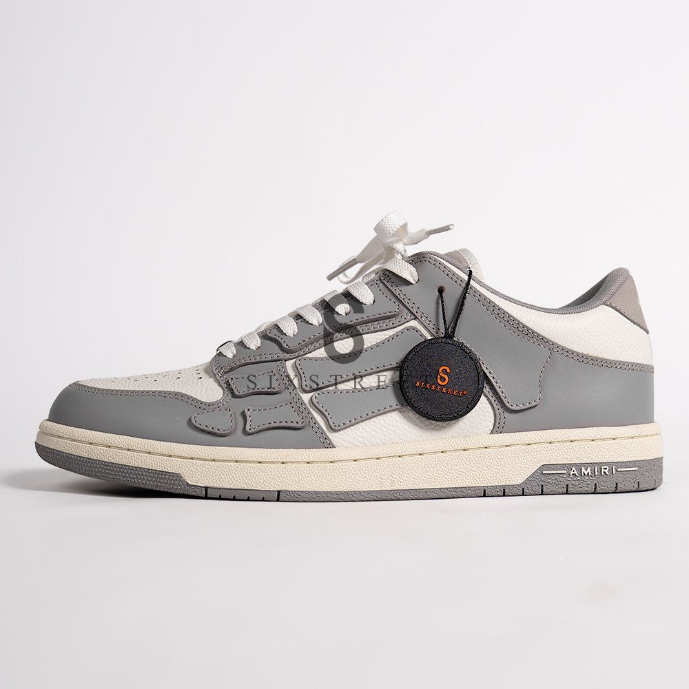 AMIRI Skel Top Low Grey White MFS003043