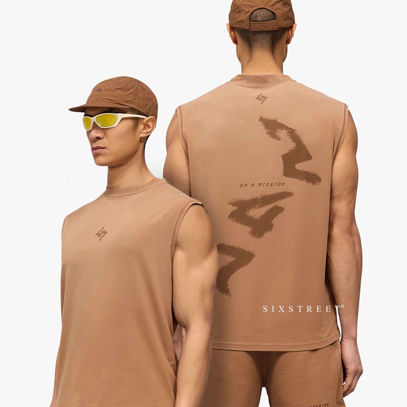 REPRESENT Sleeveless 247 Motion Rust