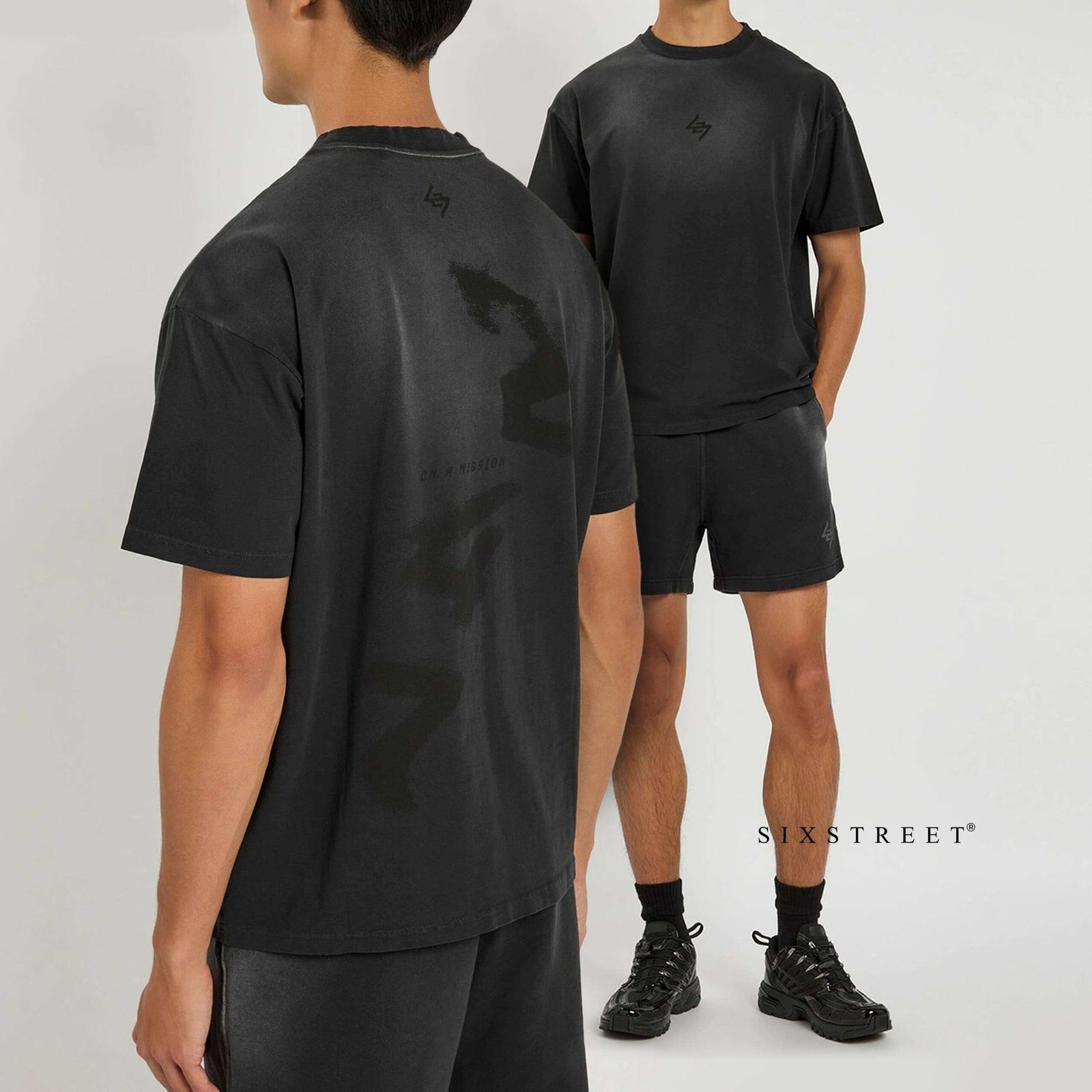 REPRESENT Tee 247 Motion Aged Black