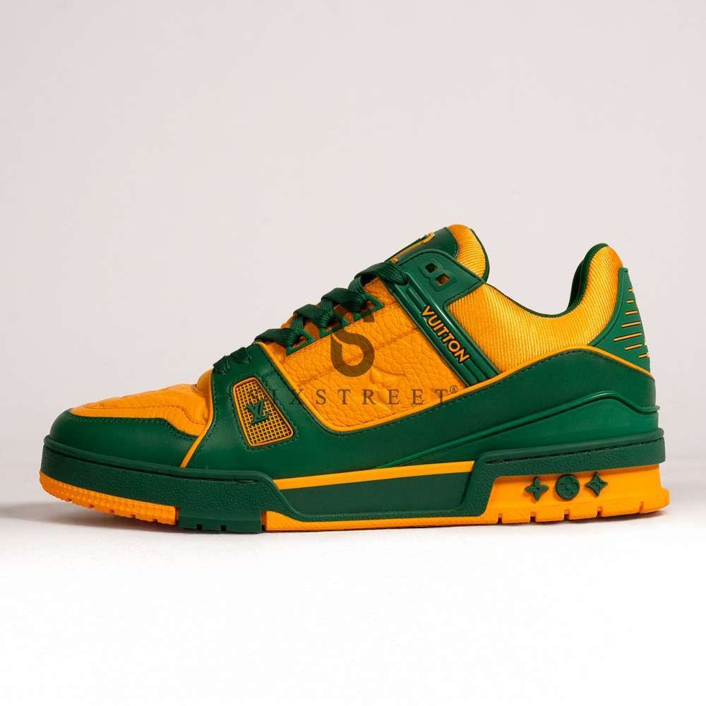LOUIS VUITTON Trainer Green Orange 1A8WFY
