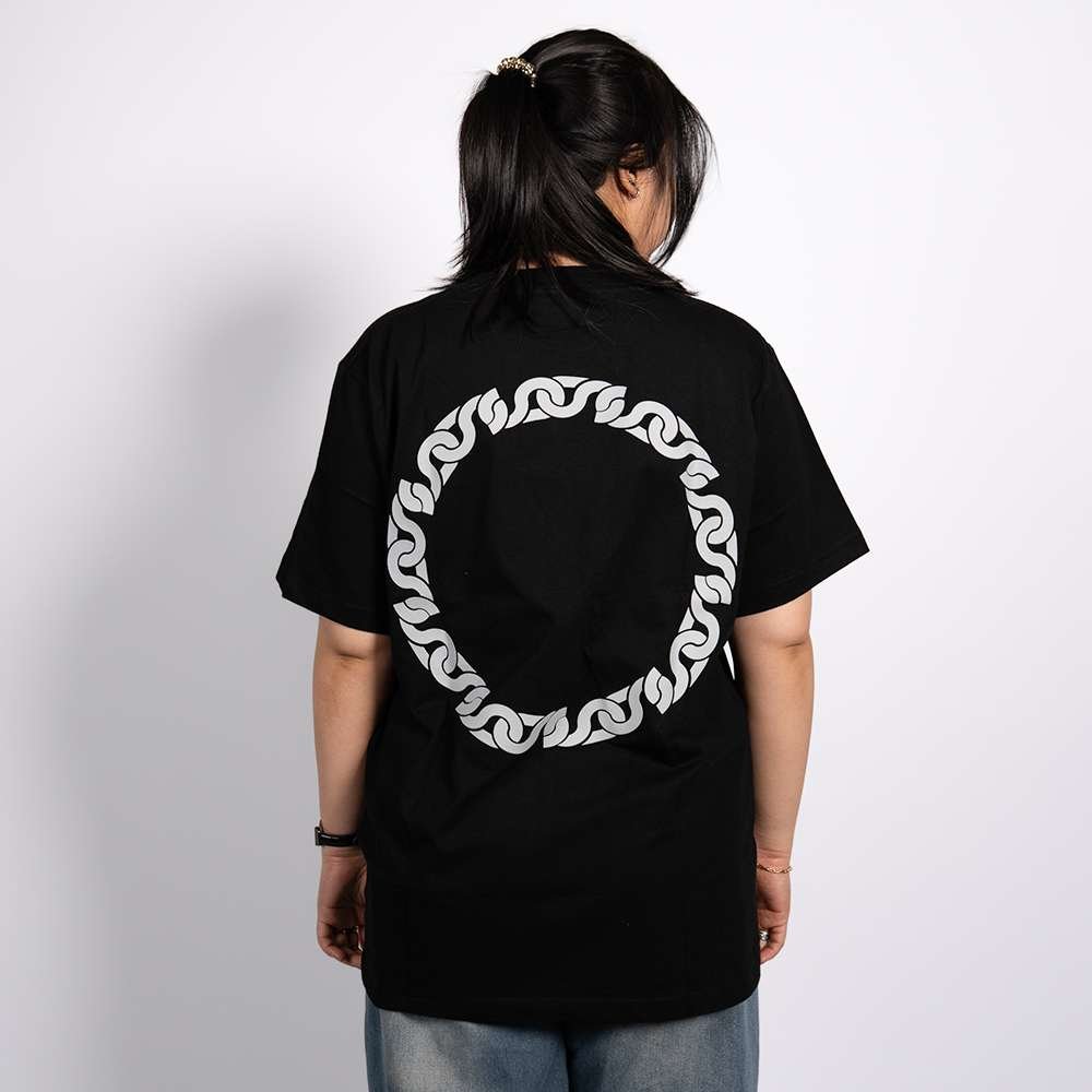 SIXSTREET Tee Sixchain Black Steel