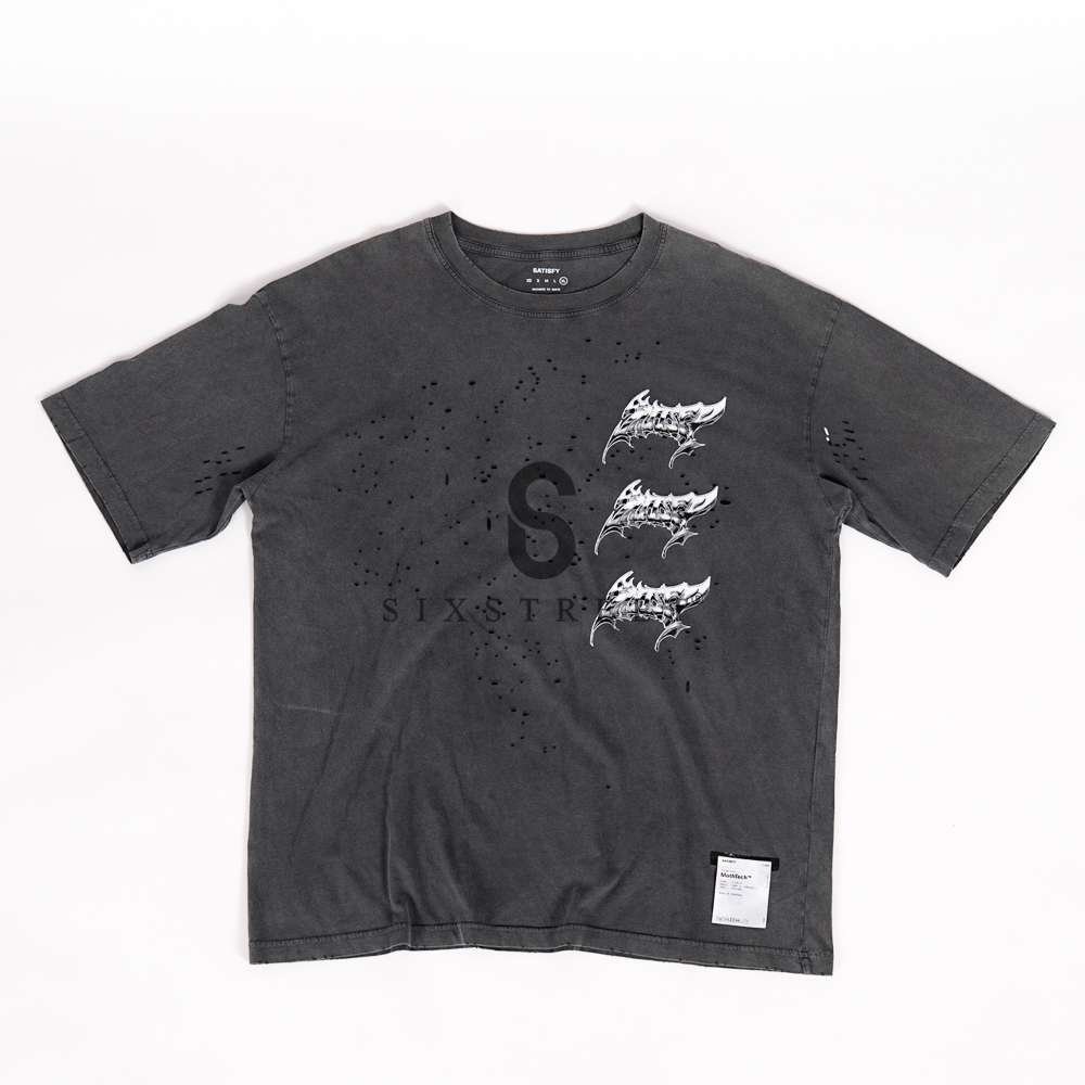 SATISFY Tee MothTech Aged Black