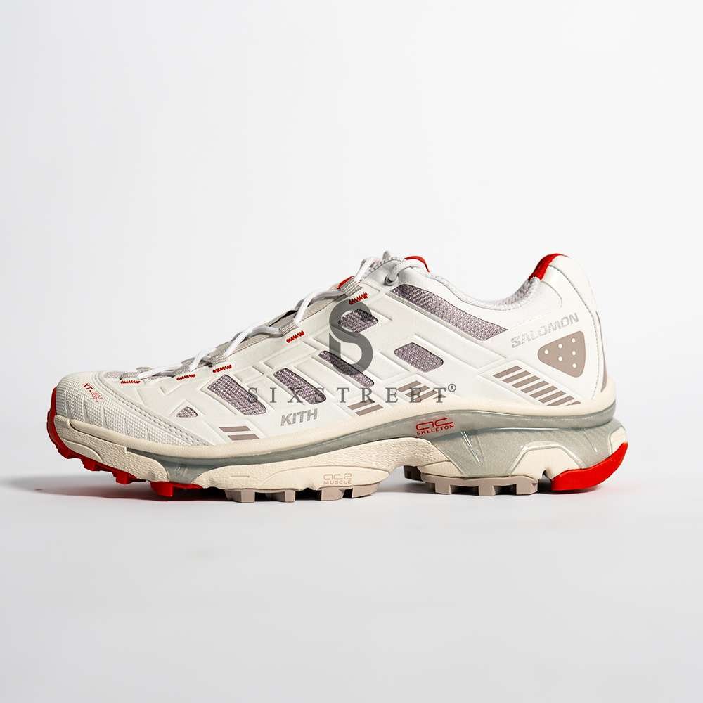 SALOMON XT-4K x KITH Kithmas White Red L47771800