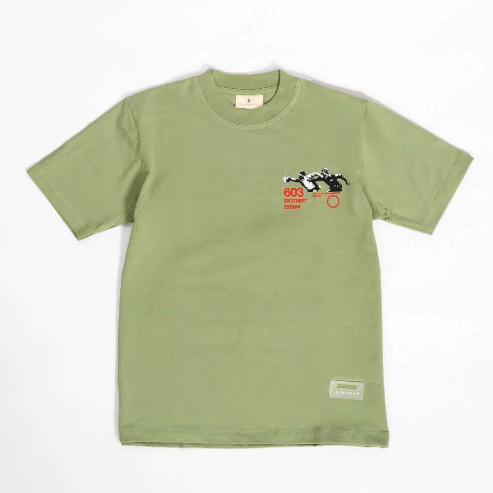 SIXSTREET KIDS Tee SM 001 Sage Green