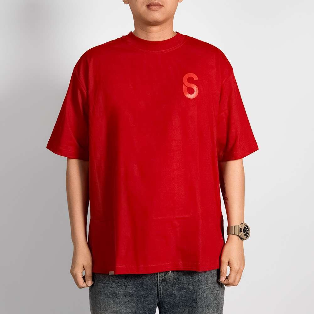 SIXSTREET Tee Sixchain Red Pulse