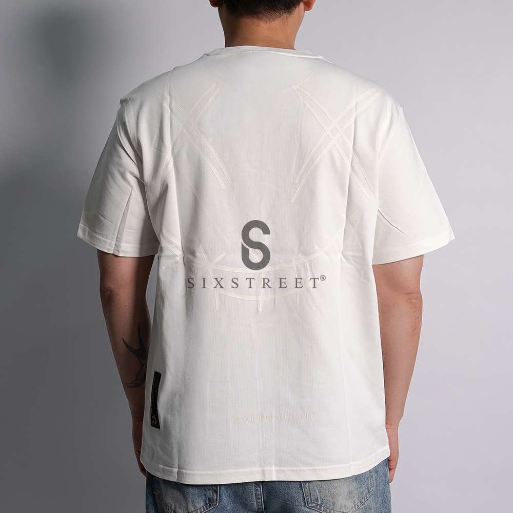 RIC Tee Rich Life Broken White