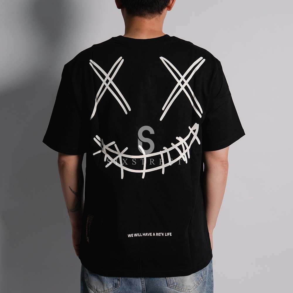 RIC Tee Rich Life Black