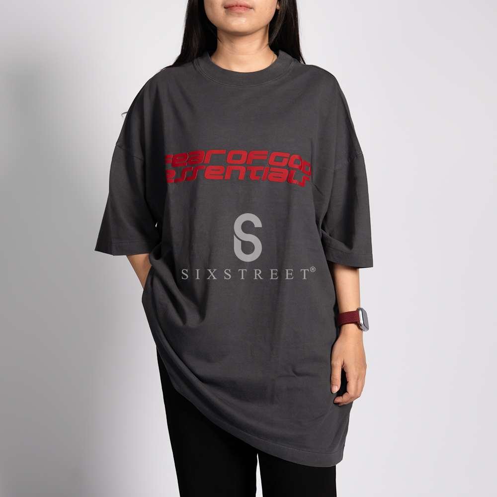 ESSENTIAL Tee 90's Iron Grey