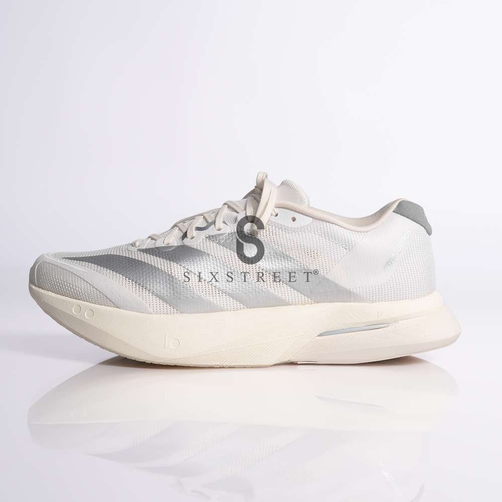 ADIDAS Adizero Boston 13 x KITH White Silver Metallic JQ4698
