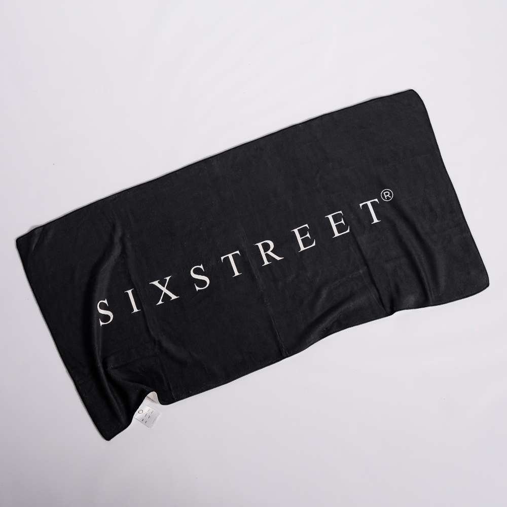 SIXSTREET Towel Black