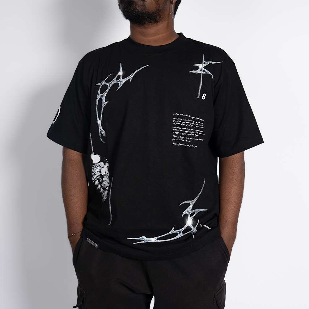 SIXSTREET Tee Malbork Black
