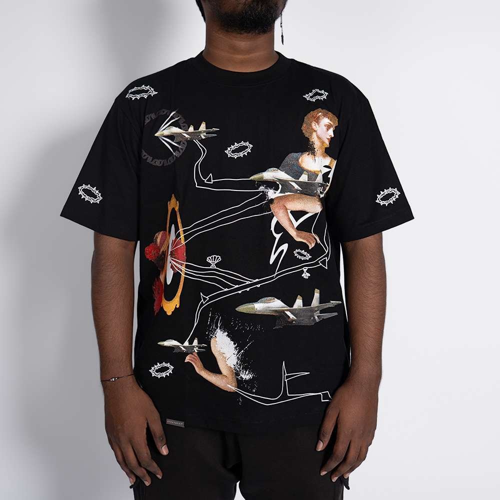 SIXSTREET Tee Taro Resas Black