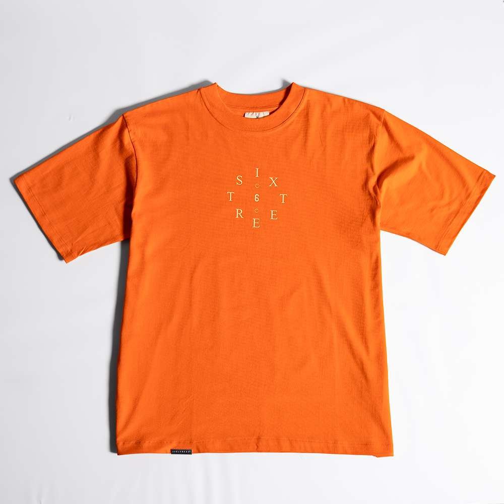 SIXSTREET Tee Sixcircle Orange