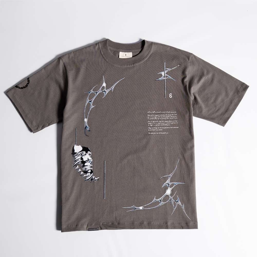 SIXSTREET Tee Malbork Grey