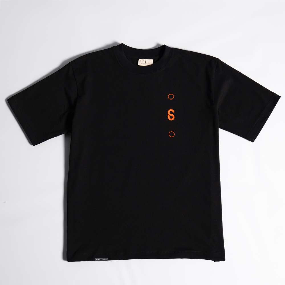 SIXSTREET Tee Sixcircle Black