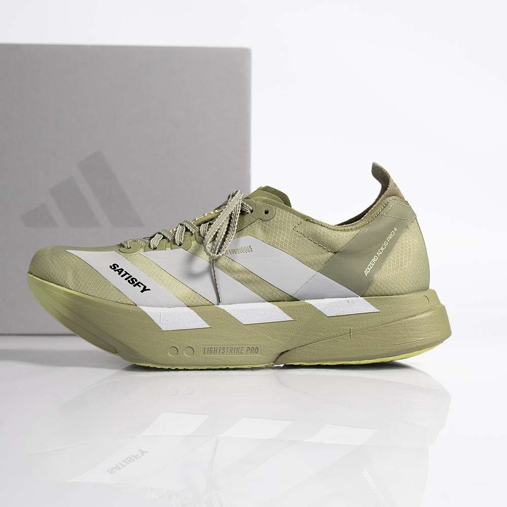 ADIDAS Adizero Adios Pro 4 x SATISFY Tent Green KH8441