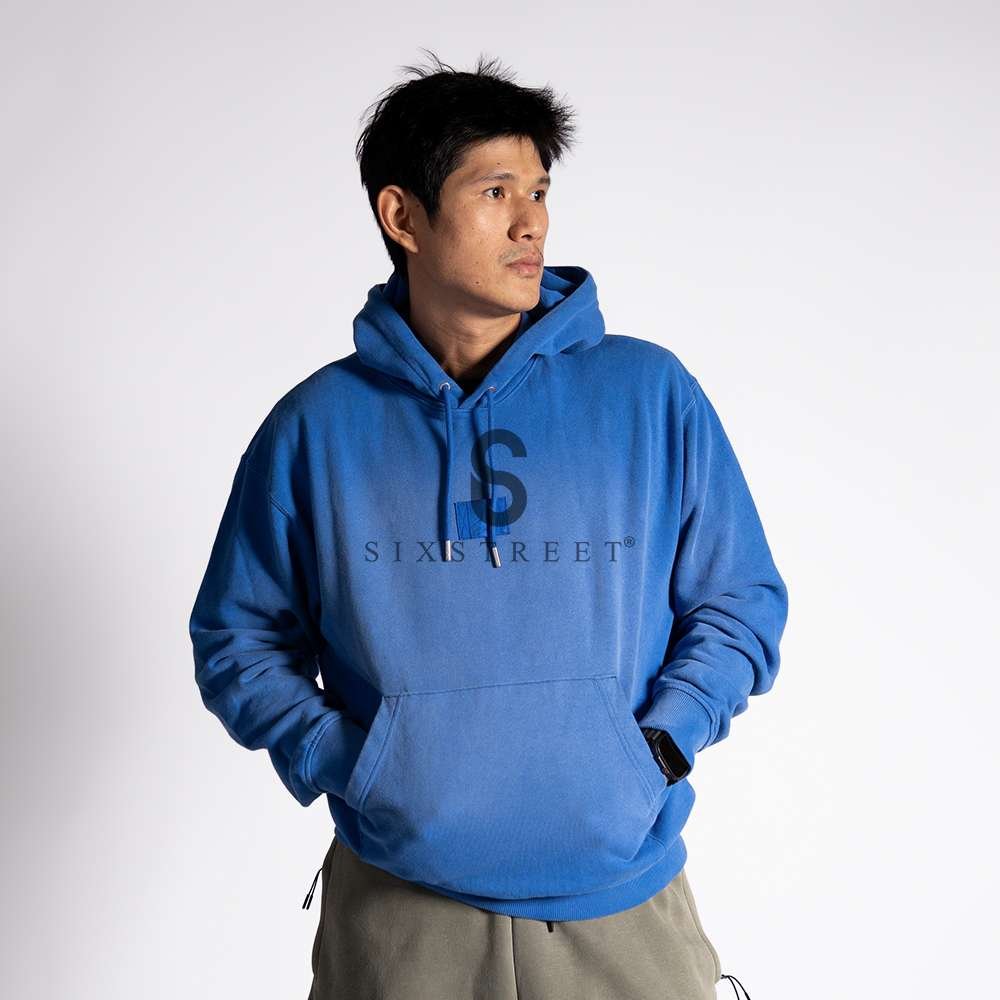 JORDAN Hoodie Flight Washed Fleece Pullover Game Royal